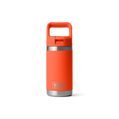 YETI Rambler Junior Kids Water Bottle with Color-Matched Straw 12 oz (355ml) | Papaya