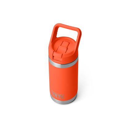 YETI Rambler Junior Kids Water Bottle with Color-Matched Straw 12 oz (355ml) | Papaya