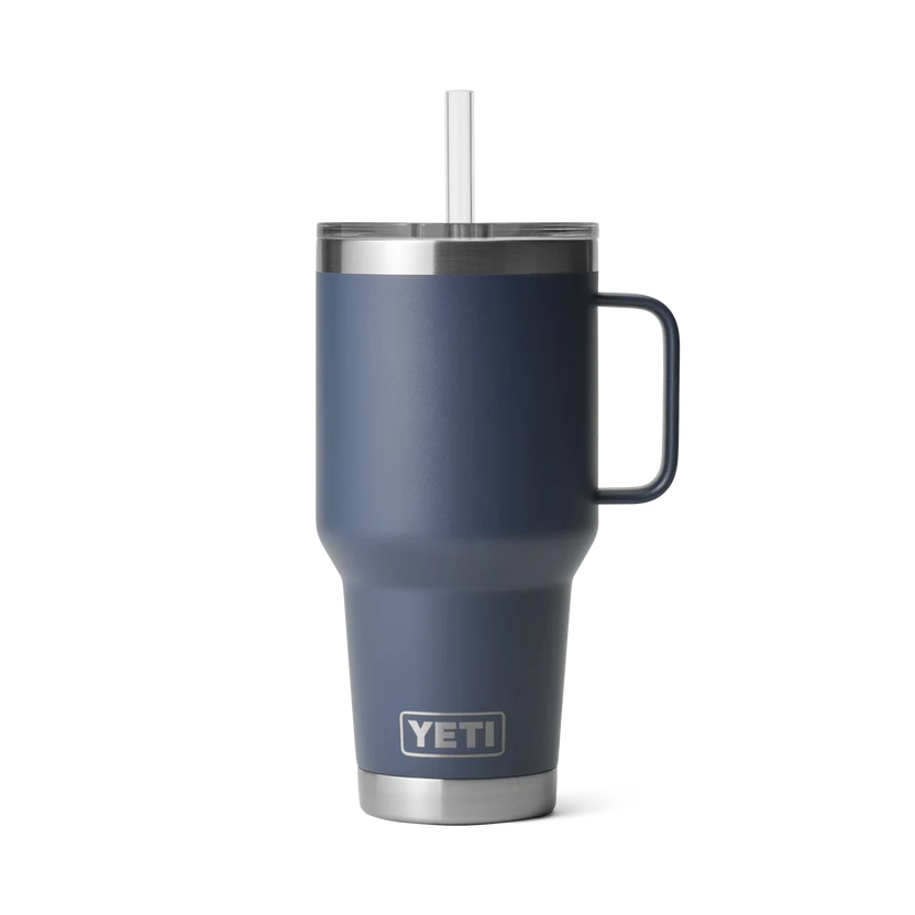YETI Rambler Straw Mug with Straw Lid 35oz (994ml) | Navy