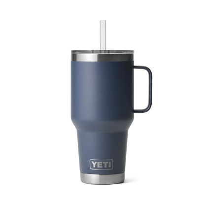 YETI Rambler Straw Mug with Straw Lid 35oz (994ml) | Navy