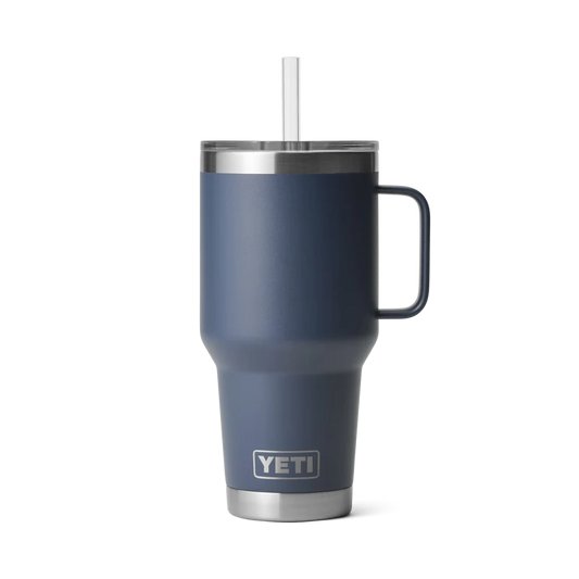 YETI Rambler Straw Mug with Straw Lid 35oz (994ml) | Navy