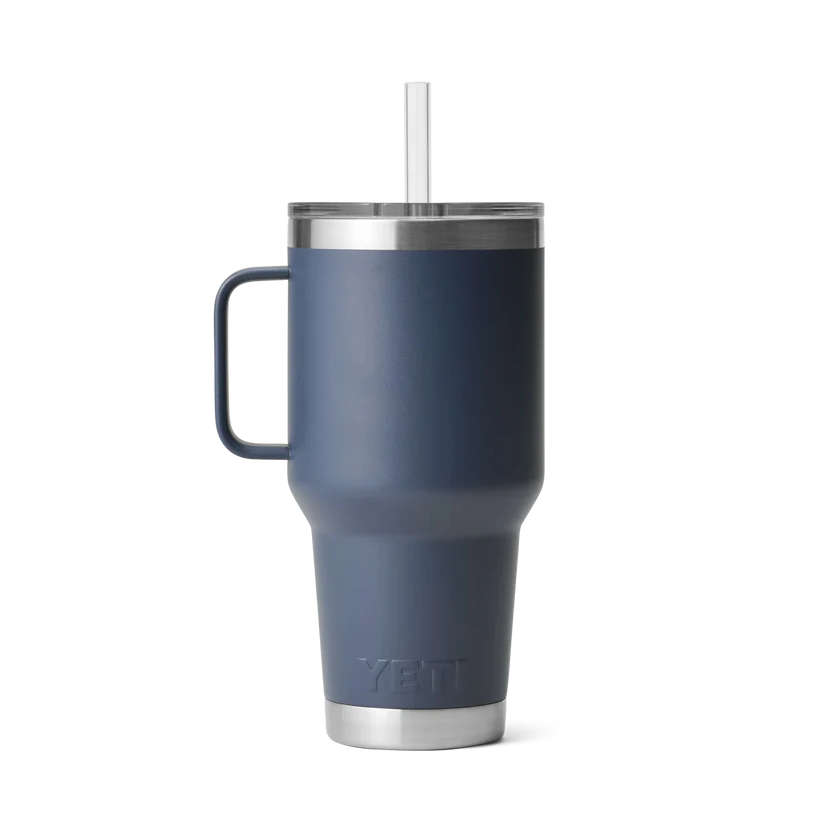 YETI Rambler Straw Mug with Straw Lid 35oz (994ml) | Navy