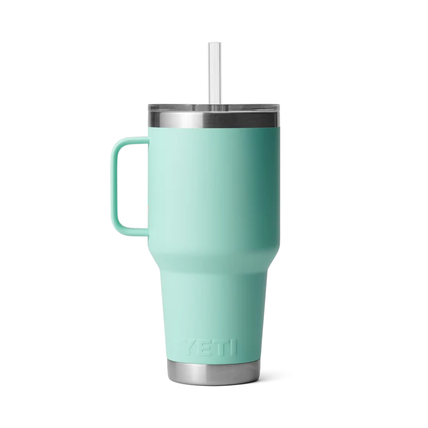 YETI Rambler Straw Mug with Straw Lid 35oz (994ml) | Seafoam