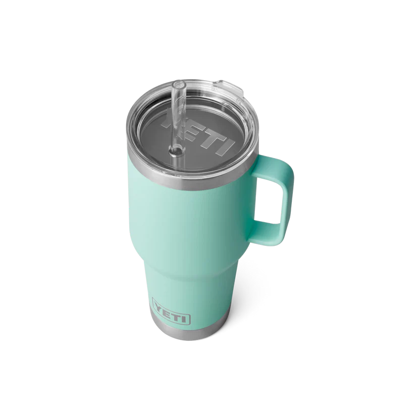 YETI Rambler Mok met rietjesdeksel - 35oz (994ml) - Seafoam