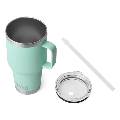 YETI Rambler Straw Mug with Straw Lid 35oz (994ml) | Seafoam