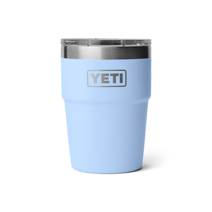 YETI Rambler Stackable Cup with Magslider Lid 16oz (473ml) | Big Sky Blue