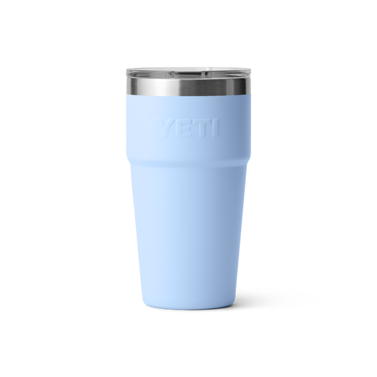 YETI Rambler Stackable Cup with Magslider Lid 20oz (591ml) | Big Sky Blue