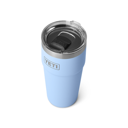 YETI Rambler Stackable Cup with Magslider Lid 20oz (591ml) | Big Sky Blue