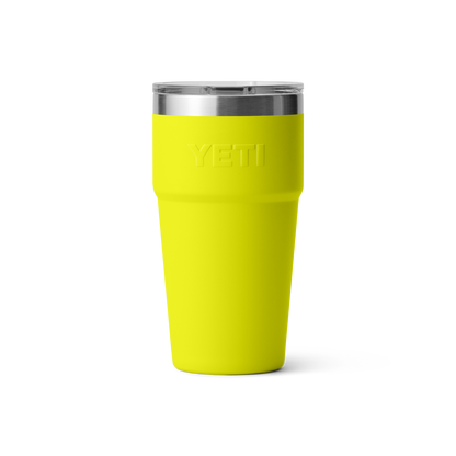 YETI Rambler Stackable Cup with Magslider Lid 20 oz (591ml) | Firefly Yellow