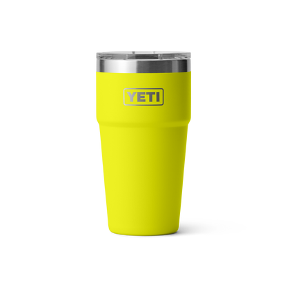 YETI Rambler Stackable Cup with Magslider Lid 20 oz (591ml) | Firefly Yellow