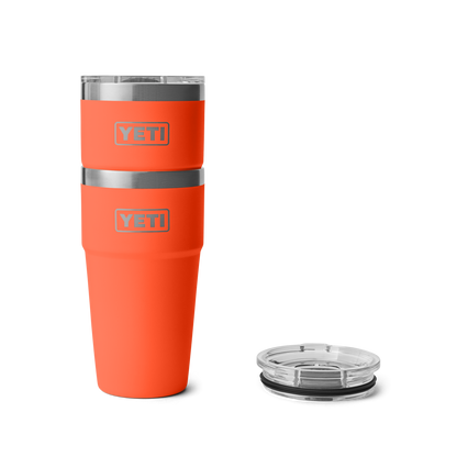 YETI Rambler Stackable Cup with Magslider Lid 20 oz (591ml) | Papaya