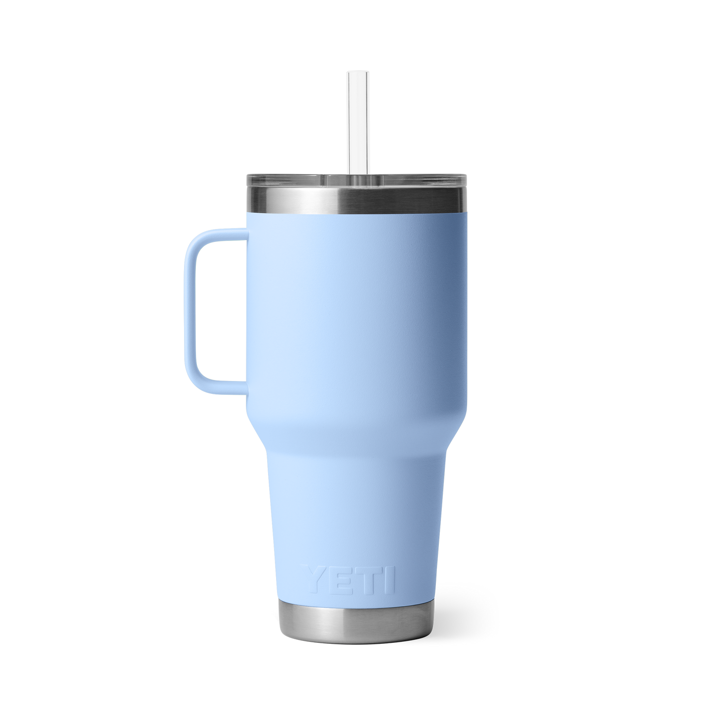 YETI Rambler Straw Mug with Straw Lid 35oz (994ml) | Big Sky Blue