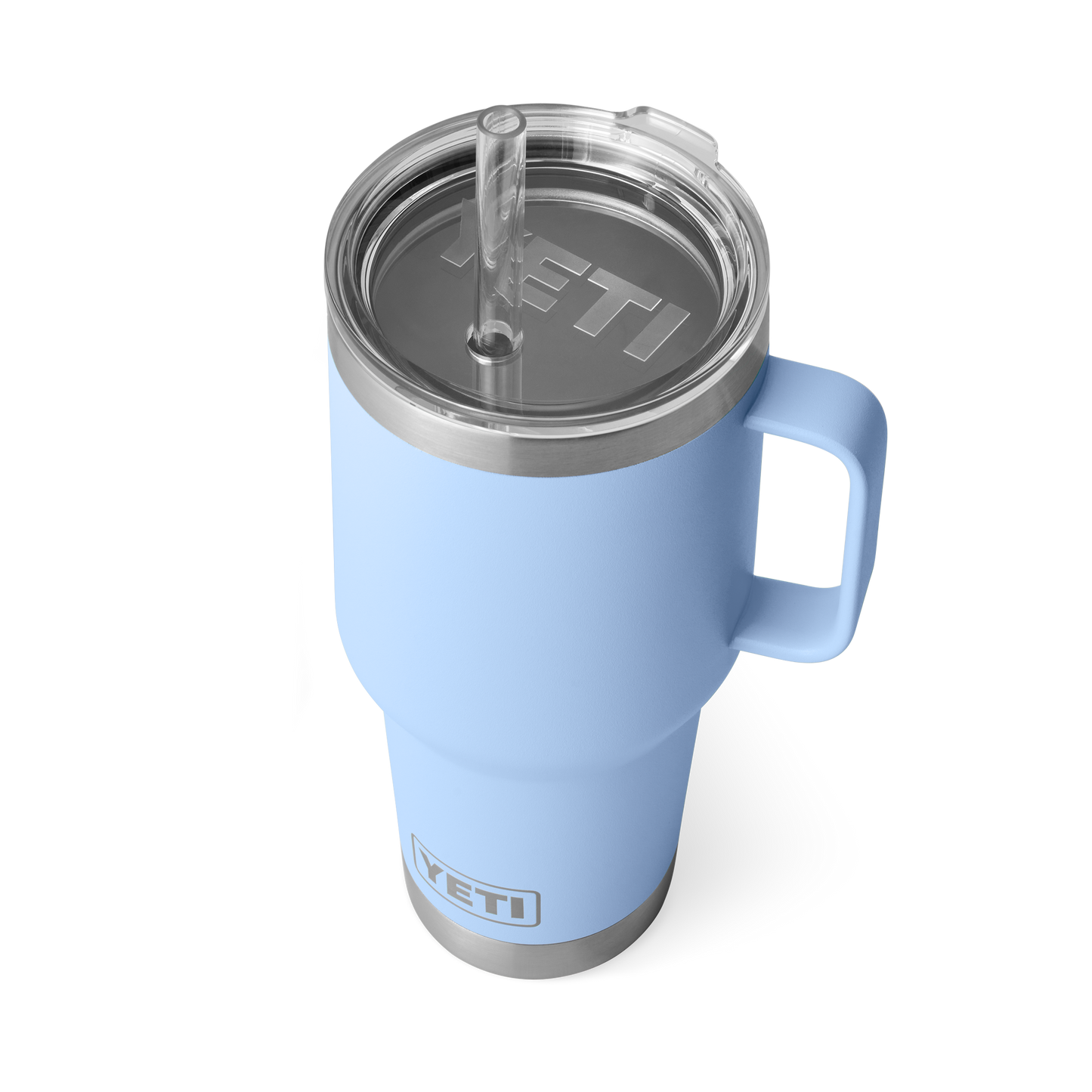YETI Rambler Straw Mug with Straw Lid 35oz (994ml) | Big Sky Blue