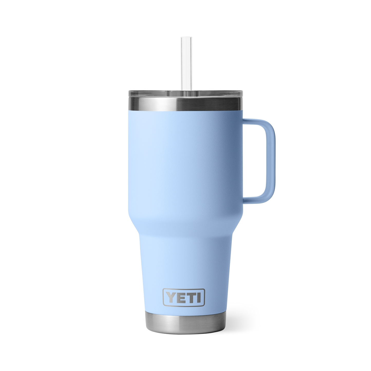 YETI Rambler Straw Mug with Straw Lid 35oz (994ml) | Big Sky Blue