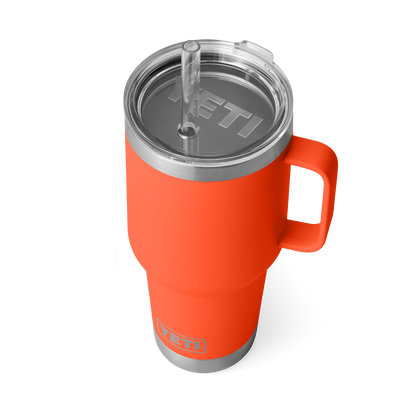 YETI Rambler Straw Mug with Straw Lid 35 oz (994ml) | Papaya