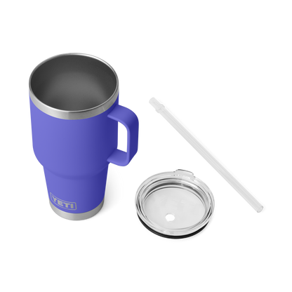 YETI Rambler Straw Mug with Straw Lid 35 oz (994ml) | Ultramarine Violet