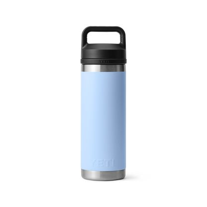 YETI Rambler Water Bottle with Chug Cap 18oz (532ml) | Big Sky Blue