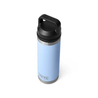 YETI Rambler Water Bottle with Chug Cap 18oz (532ml) | Big Sky Blue