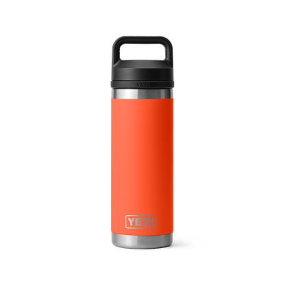 YETI Rambler Water Bottle with Chug Cap 18oz (532ml) | Papaya