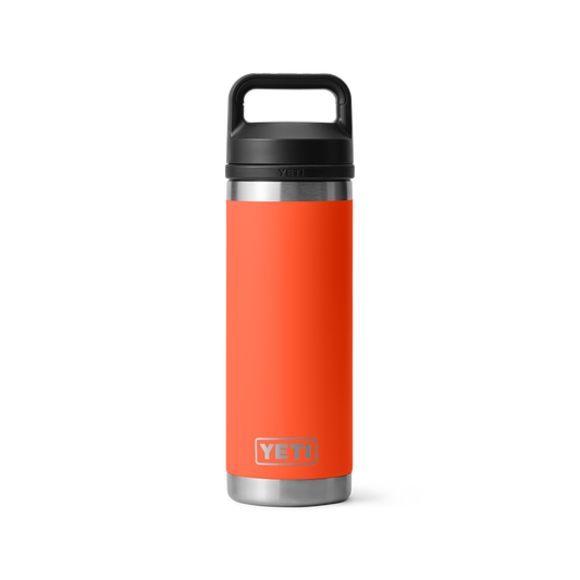 YETI Rambler Water Bottle with Chug Cap 18oz (532ml) | Papaya