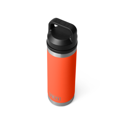 YETI Rambler Water Bottle with Chug Cap 18oz (532ml) | Papaya