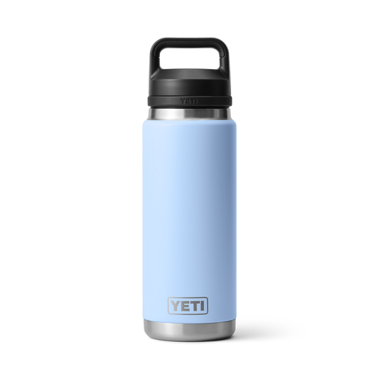 YETI Rambler Water Bottle with Chug Cap 26oz (760ml) | Big Sky Blue