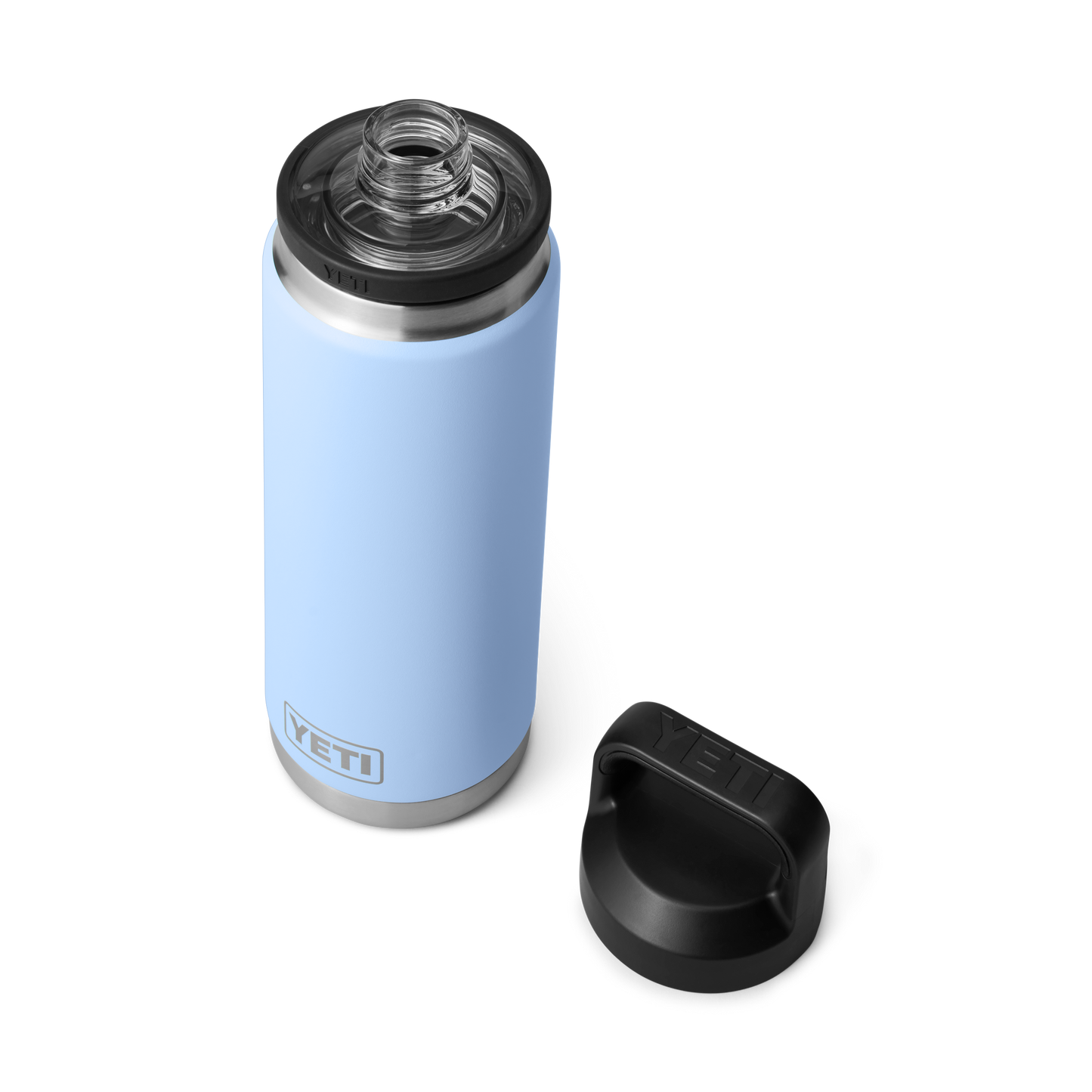 YETI Rambler Water Bottle with Chug Cap 26oz (760ml) | Big Sky Blue