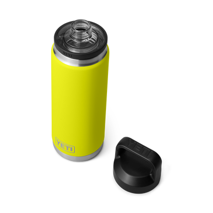 YETI Rambler Water Bottle with Chug Cap 26 oz (760ml) | Firefly Yellow