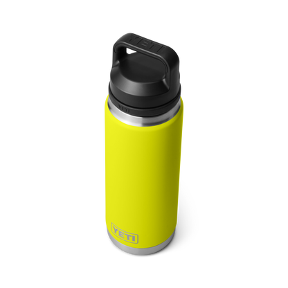 YETI Rambler Water Bottle with Chug Cap 26 oz (760ml) | Firefly Yellow