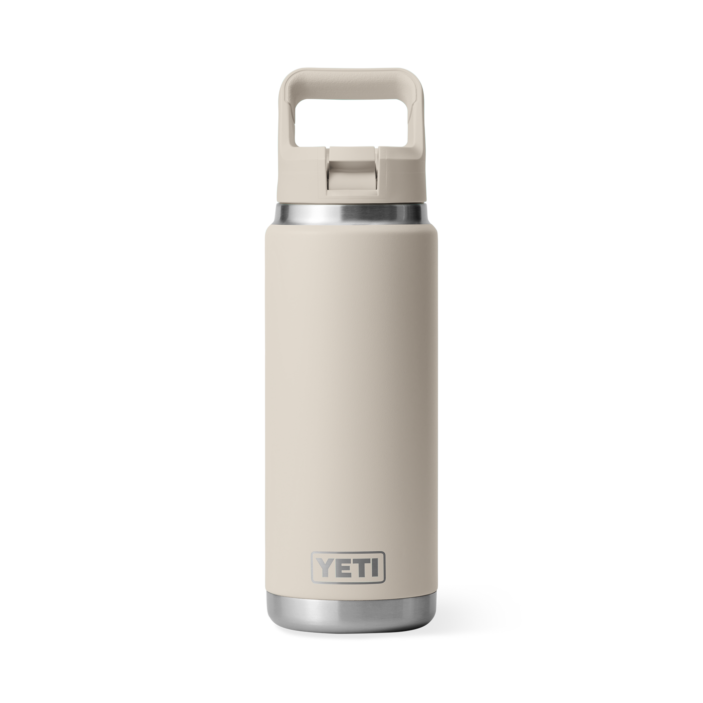 YETI Rambler Water Bottle with Color-Matched Straw Cap 26 oz (769ml) | Cape Taupe