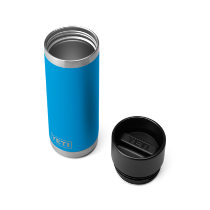 YETI Rambler Bottle with HotShot Cap 18 oz (532ml) | Big Wave Blue