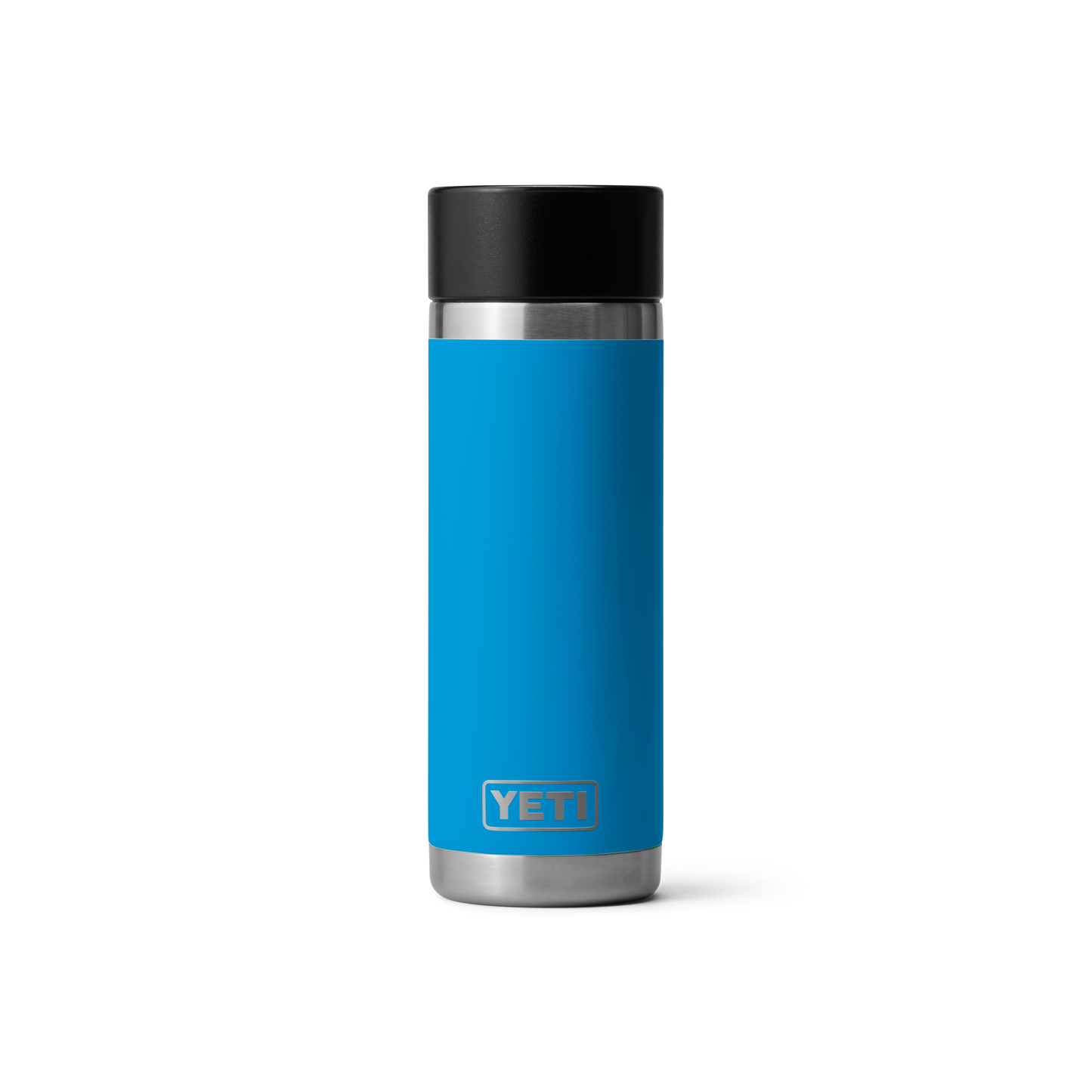 YETI Rambler Bottle with HotShot Cap 18 oz (532ml) | Big Wave Blue