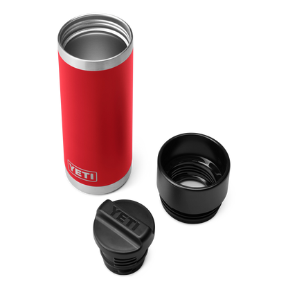 YETI Rambler Bottle with HotShot Cap 18 oz (532ml) | Rescue Red