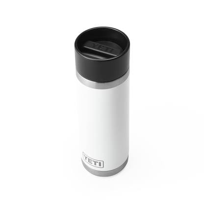 YETI Rambler Bottle with HotShot Cap 18 oz (532ml) | White