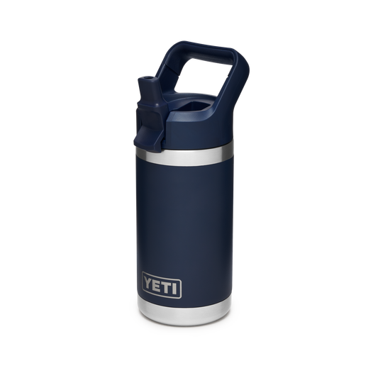 YETI Rambler Junior Kids Water Bottle with Color-Matched Straw Cap 12 oz (355 ml) | Navy
