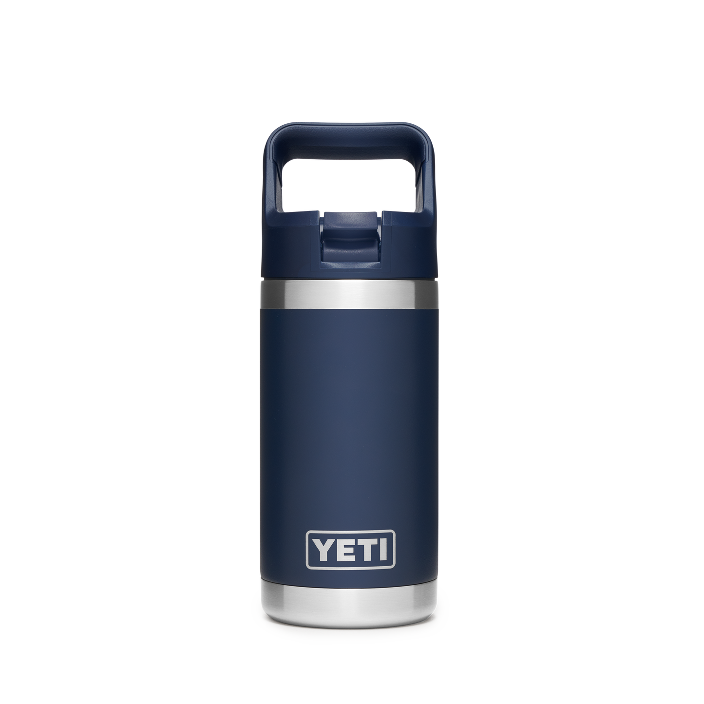 YETI Rambler Junior Kids Water Bottle with Color-Matched Straw Cap 12oz (355 ml) | Navy