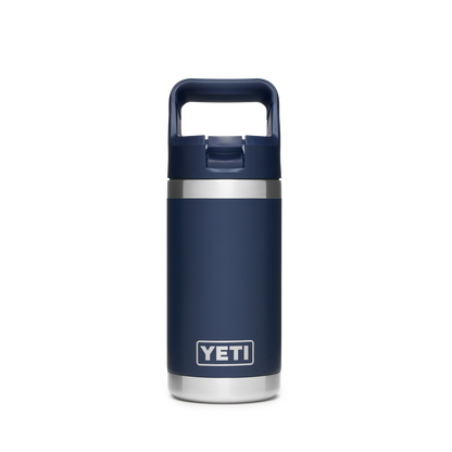 YETI Rambler Junior Kids Water Bottle with Color-Matched Straw Cap 12 oz (355 ml) | Navy
