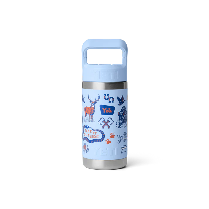 YETI Rambler Junior Kids Water Bottle with Color-Matched Straw 12 oz (355ml) | Big Sky Summer Camp