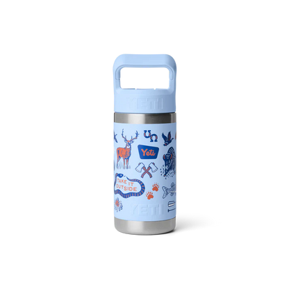 YETI Rambler Junior Kids Water Bottle with Color-Matched Straw 12 oz (355ml) | Big Sky Summer Camp