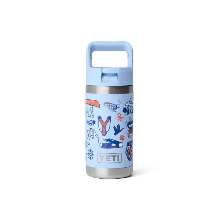 YETI Rambler Junior Kids Water Bottle with Color-Matched Straw 12 oz (355ml) | Big Sky Summer Camp