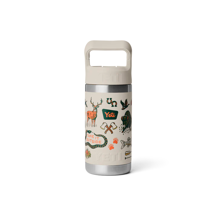 YETI Rambler Junior Kids Water Bottle with Color-Matched Straw 12 oz (355ml) | Cape Summer Camp