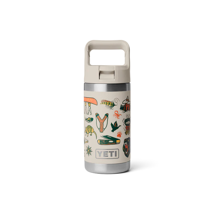 YETI Rambler Junior Kids Water Bottle with Color-Matched Straw 12 oz (355ml) | Cape Summer Camp