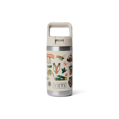 YETI Rambler Junior Kids Water Bottle with Color-Matched Straw 12 oz (355ml) | Cape Summer Camp