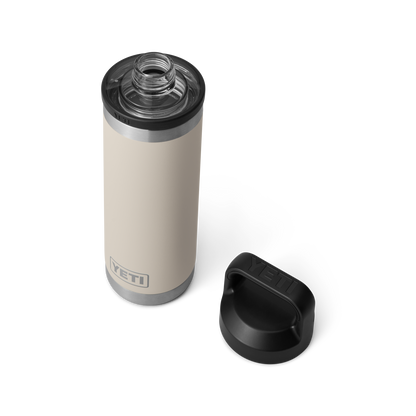 YETI Rambler Water Bottle with Chug Cap 18oz (532ml) | Cape Taupe