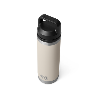 YETI Rambler Water Bottle with Chug Cap 18oz (532ml) | Cape Taupe