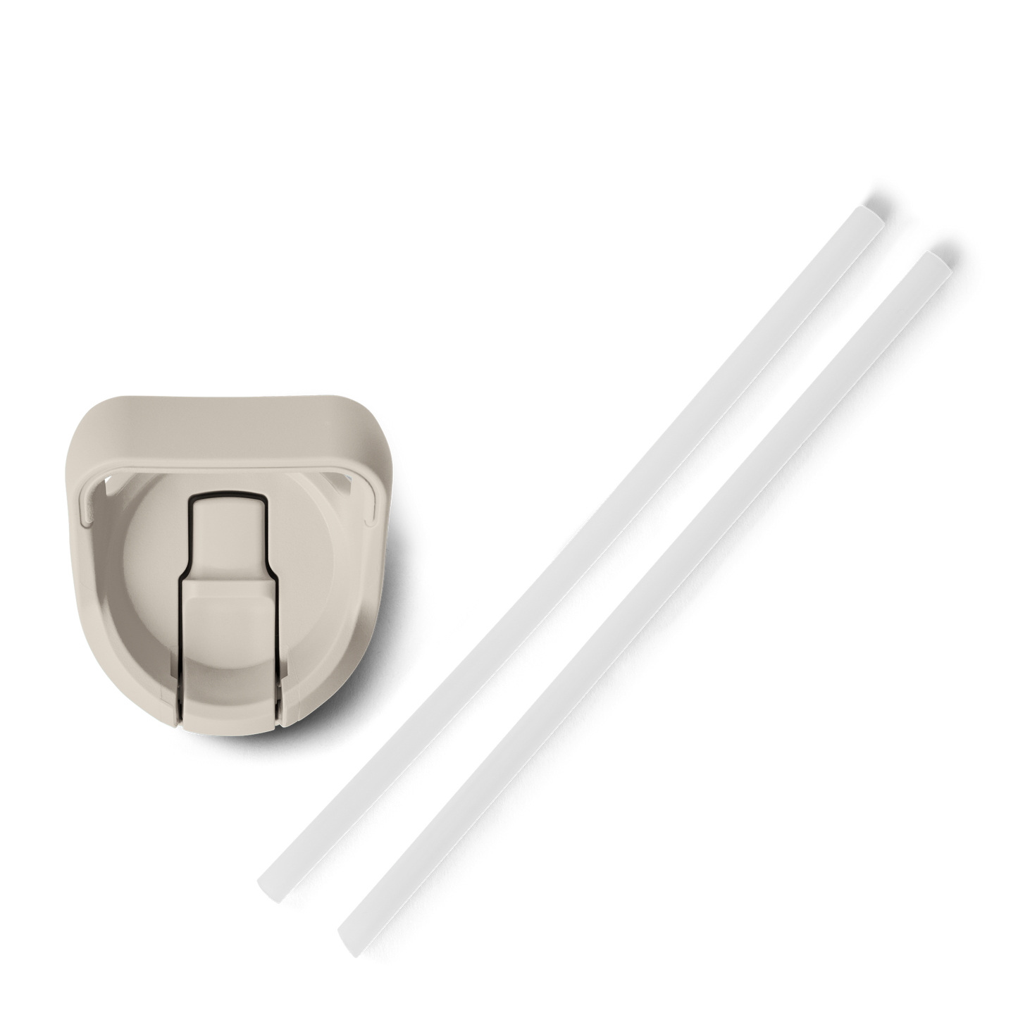 YETI Rambler Water Bottle with Color-Matched Straw Cap 18 oz (532ml) | Cape Taupe