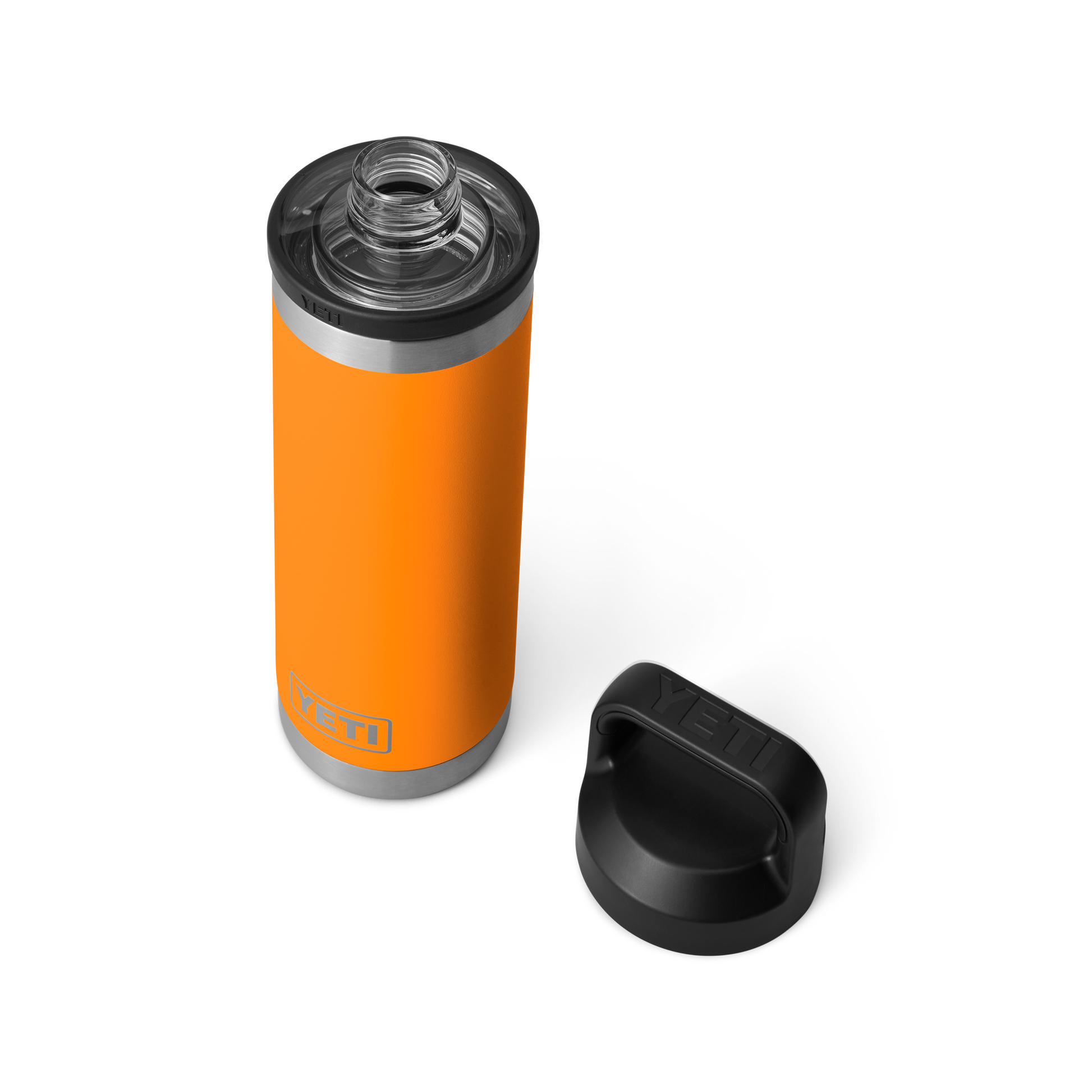 YETI Rambler Water Bottle with Chug Cap 18oz (532ml) | King Crab Orange