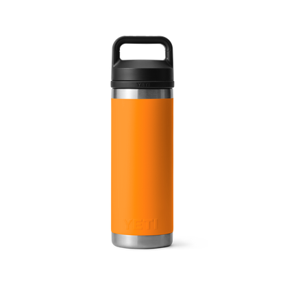YETI Rambler Water Bottle with Chug Cap 18oz (532ml) | King Crab Orange