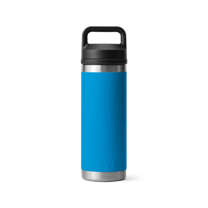YETI Rambler Water Bottle with Chug Cap 18oz (532ml) | Big Wave Blue