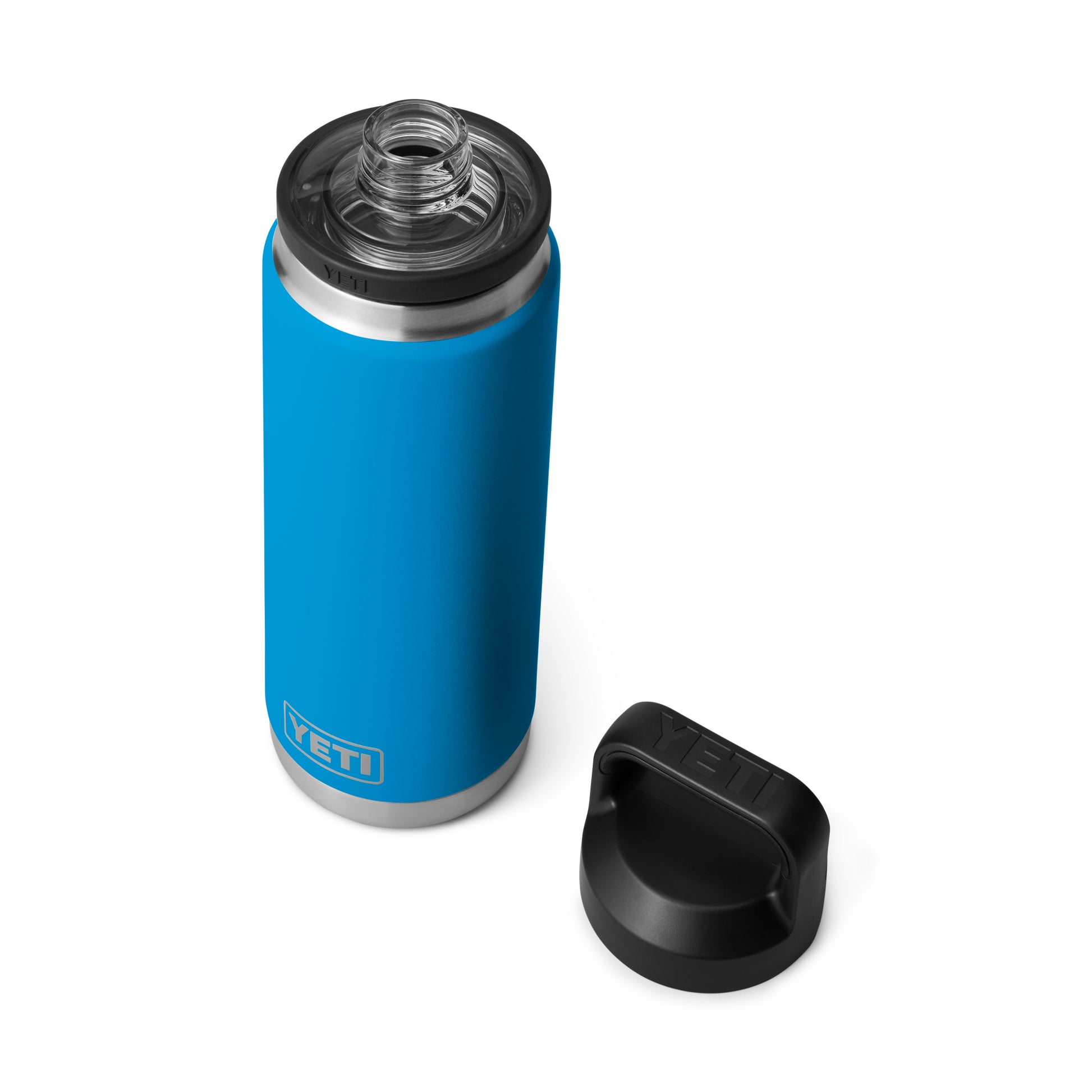 YETI Rambler Water Bottle with Chug Cap 26oz (760ml) | Big Wave Blue